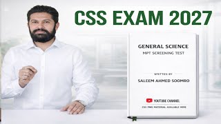 CSS EXAM 2027 GENERAL SCIENCE | Venus 90 DAYS PLAN 