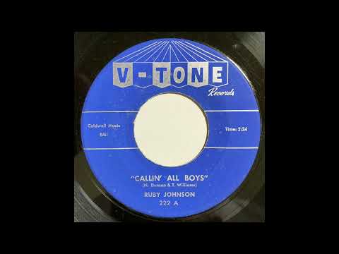 RUBY JOHNSON    CALLIN' ALL BOYS    1961
