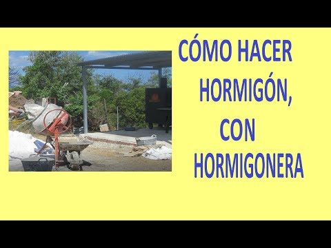 Video: Hormigoneras 120 Litros: Dimensiones Y Productividad De Hormigoneras 120 Litros. ¿Cómo Verter Hormigón Y Usar Una Hormigonera? Poder