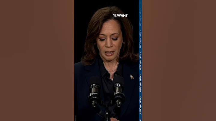 VP Kamala Harris on the Death of Hamas Leader, Yahya Sinwar