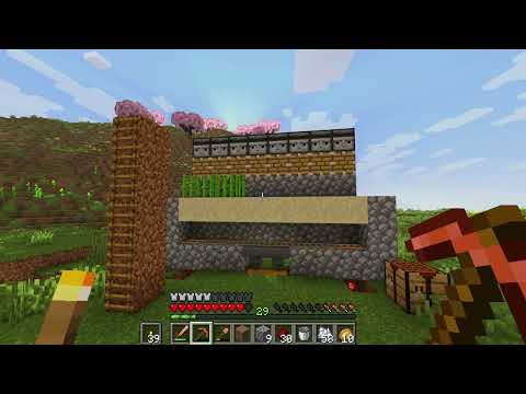 Automatic SUGAR CANE FARM (TUTORIAL) in vanilla Minecraft | Mineluke ep. 11