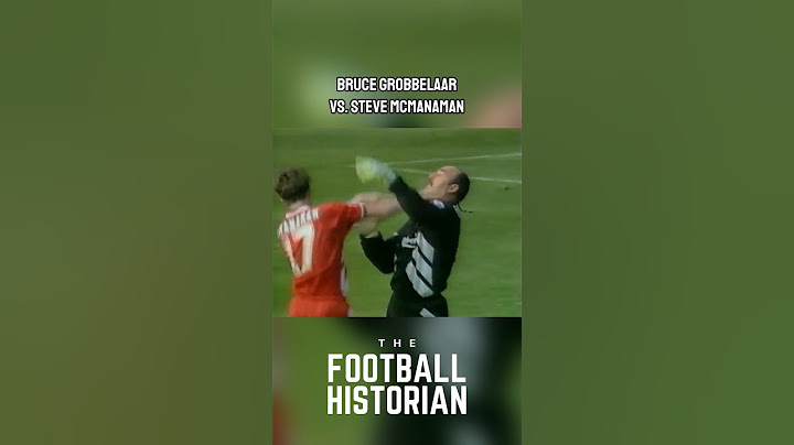 Bruce Grobbelaar vs. Steve McManaman 😡 #brucegrobbelaar #stevemcmanaman #liverpool #everton