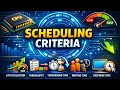 What is Scheduling Criteria in OS? 🤔 | Hindi Explanation 🔥