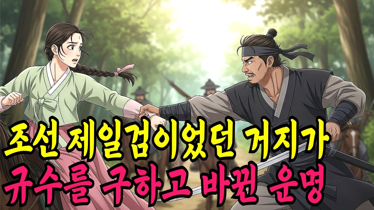 조선 제일검이었던 거지가 끌려가던 규수를 구하고 바뀐 운명ㅣ야담,민담,전설,신화,야사,옛날이야기,조선시대이야기,재미있는이야기