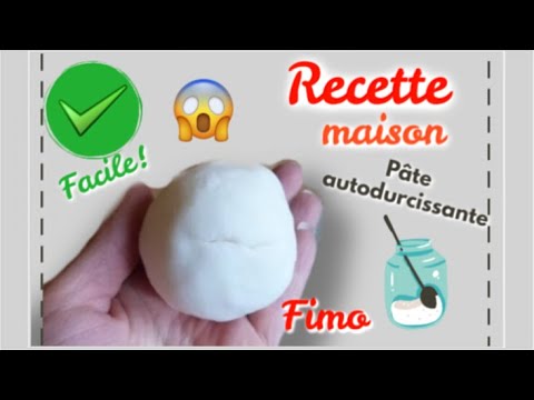 Recette Maison De La Pate Fimo Ingredients Disponible Chez Vous Tuto Porcelaine Froide Youtube