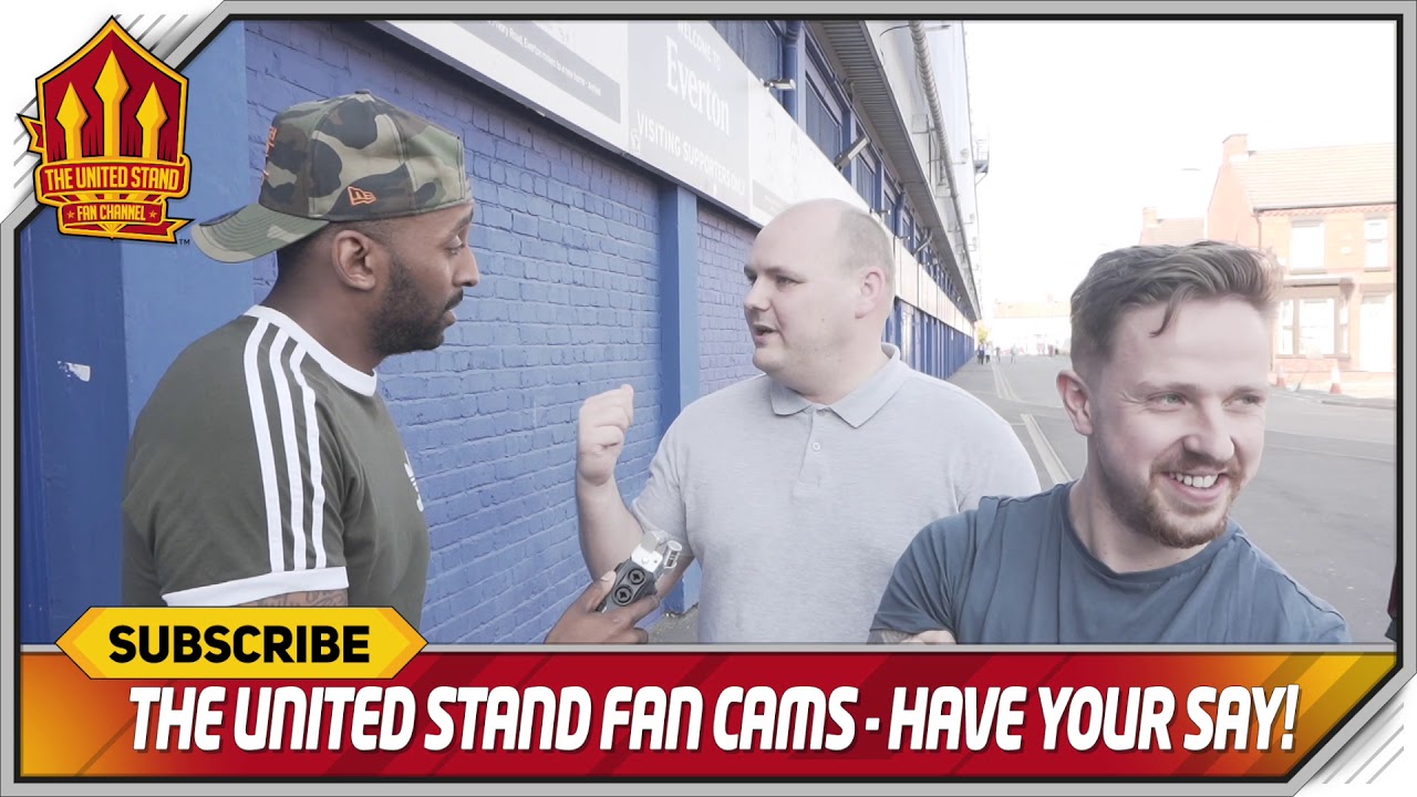 Beaten By Rejects! Everton 4-0 Manchester United 4-0 FanCam mufc news