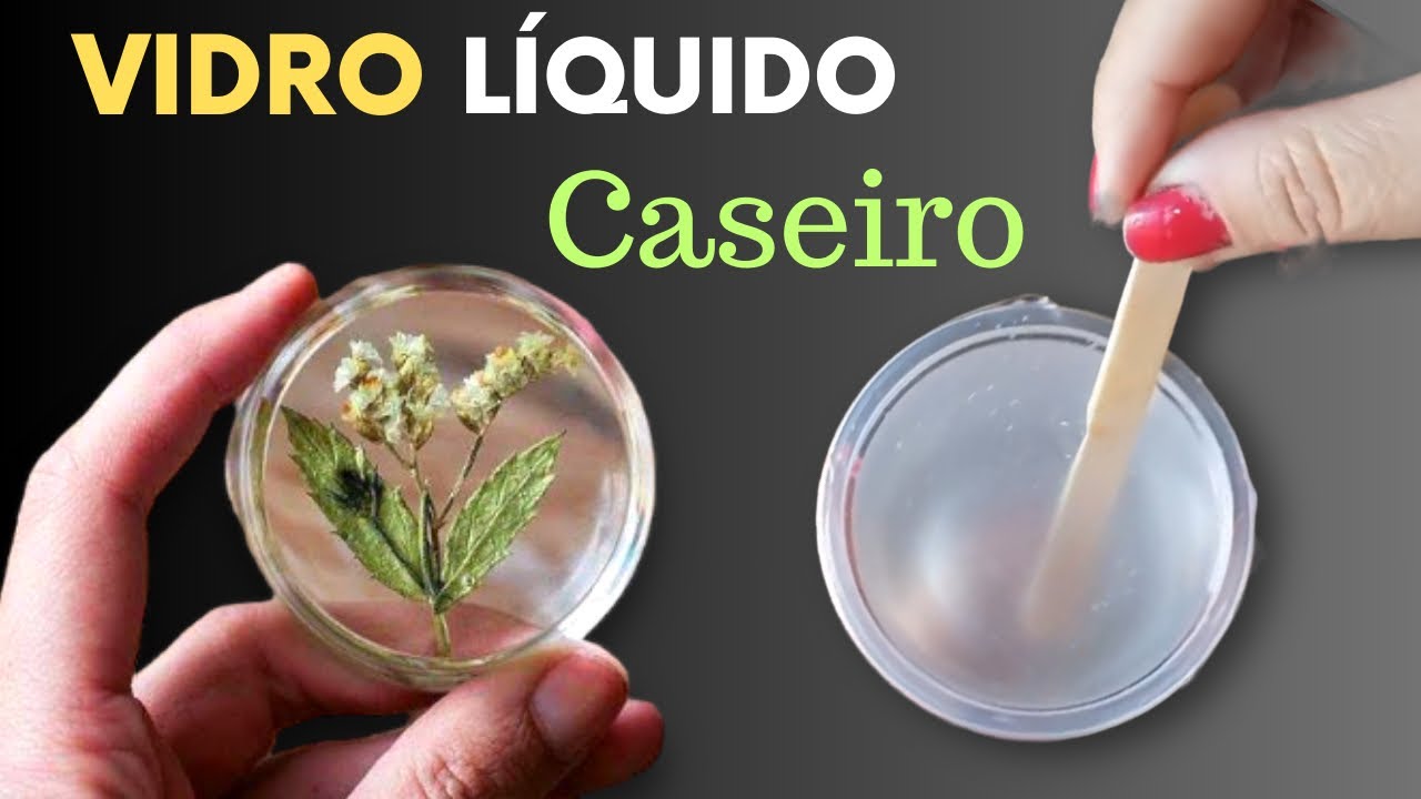 VIDRO LÍQUIDO CASEIRO muito fácil de fazer