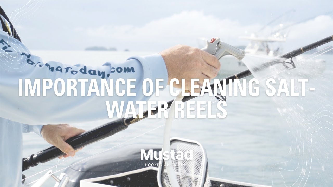 Importance Of Cleaning Saltwater Reels Mustad Fishing YouTube