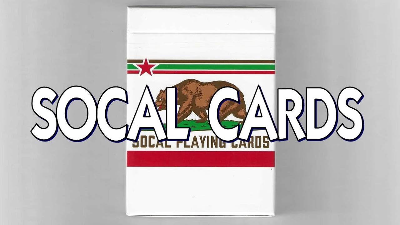 SoCal Playing Cards