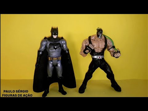 Review figura de ação do Bane Mattel DC super heroes pt br