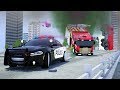 Helicopter Rescue Truck - Wheel City Heroes (WCH) - Fire Truck and Lucas the Police Car Cartoon
