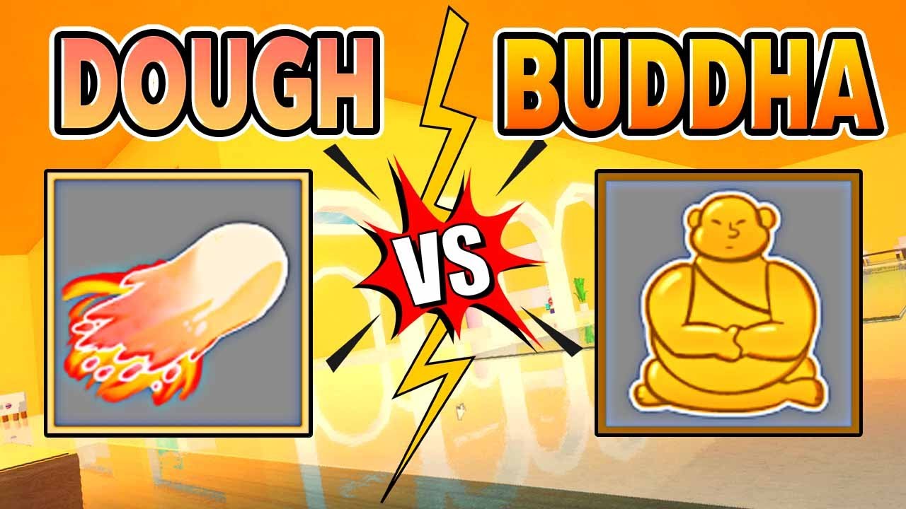 (BEST FRUIT!!!) Dough Vs Buddha 🌊Blox Fruit YouTube