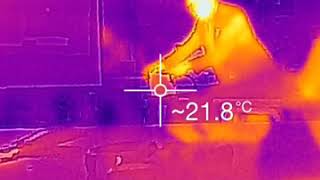 Grain Silo Explosion with FLIR camera