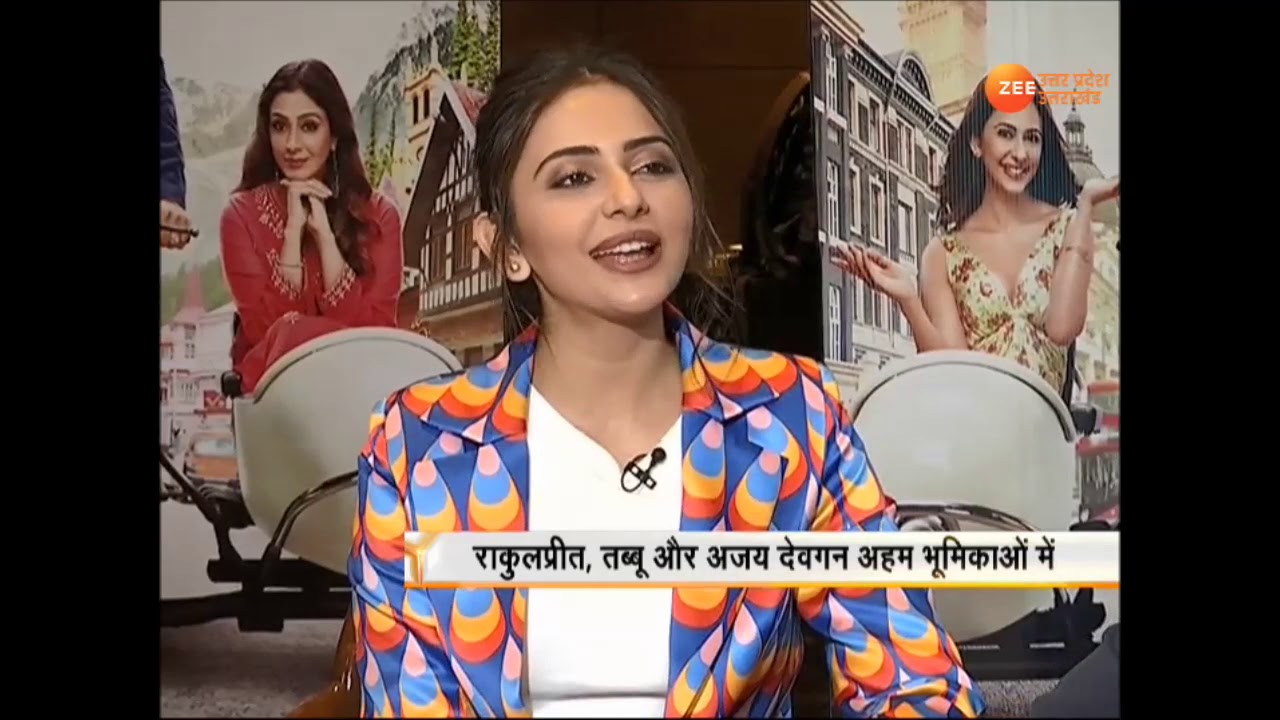 #DEDEPYARDE STAR CAST INTERVIEW: AJAY DEVGAN, RAKUL PREET SINGH, TABU