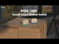 Sonoff MINI-DIM slimme wifi-dimmerschakelaar en -materieel video