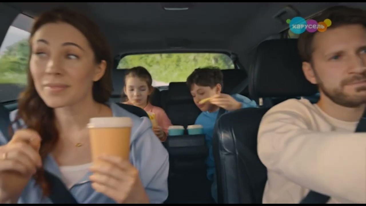 Фрагмент эфира с праздничным лого (Карусель, 8 марта 2024) 