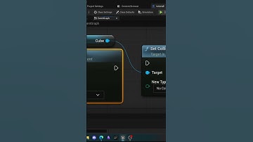 UE5 Blueprint Tutorial–Set Collision Enabled Explained(Collision States, Physics &Gameplay Control)