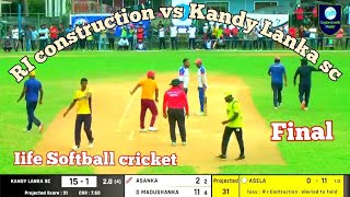 Final Rl Contruction vs Kandy Lanka Sc Full Match screenshot 2