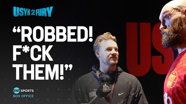 UNSEEN FOOTAGE! 🍿 ANGRY Tyson Fury heads backstage after losing to Oleksandr Usyk #FuryUsyk2