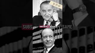 LBJ: Rumor Of Republican Bombshell Report (LBJ & Abe Fortas) 10-31-64