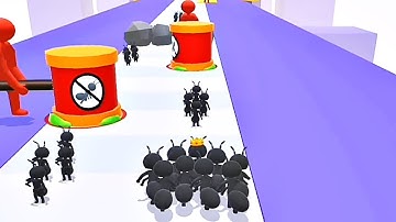 TINY RUN 3D -🐜⭐️ Gameplay Top All Levels (Android,iOS) Part 33 Mobile Game