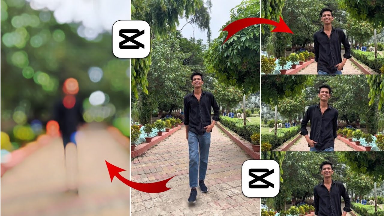 Instagram Trending Walking Reels Editing | Capcut Template Reels Editing Blur Effect Editing