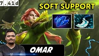 Omar Windranger Soft Support - Dota 2 Patch 7.41d Pro Player Full Gameplay screenshot 4