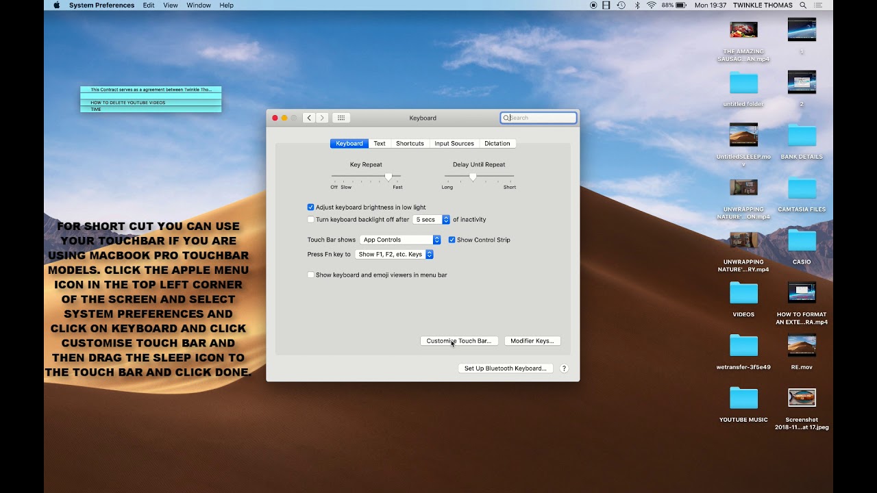 quick key for putting mac to sleep os sierra quick key for putting mac to sleep os sierra