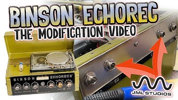 Unboxing, Modification & Demo of the Binson Echorec 2 T7E Analog Delay Unit #Binson #echorec