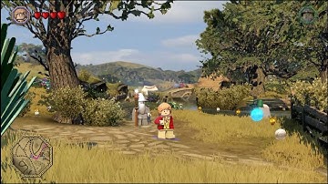 LEGO THE HOBBIT - Walking from THE SHIRE to BREE!!!
