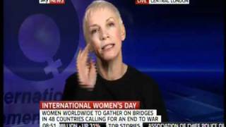 Annie Lennox On Sky News 08-03-2011