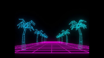 (Speed Modeling) Low-Poly Palm Tree {A e s t h e t i c} and Test Animation