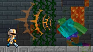 Стикмен Эпик! Minecraft 2D - Два босса Зомби гигант и Коварная ведьма