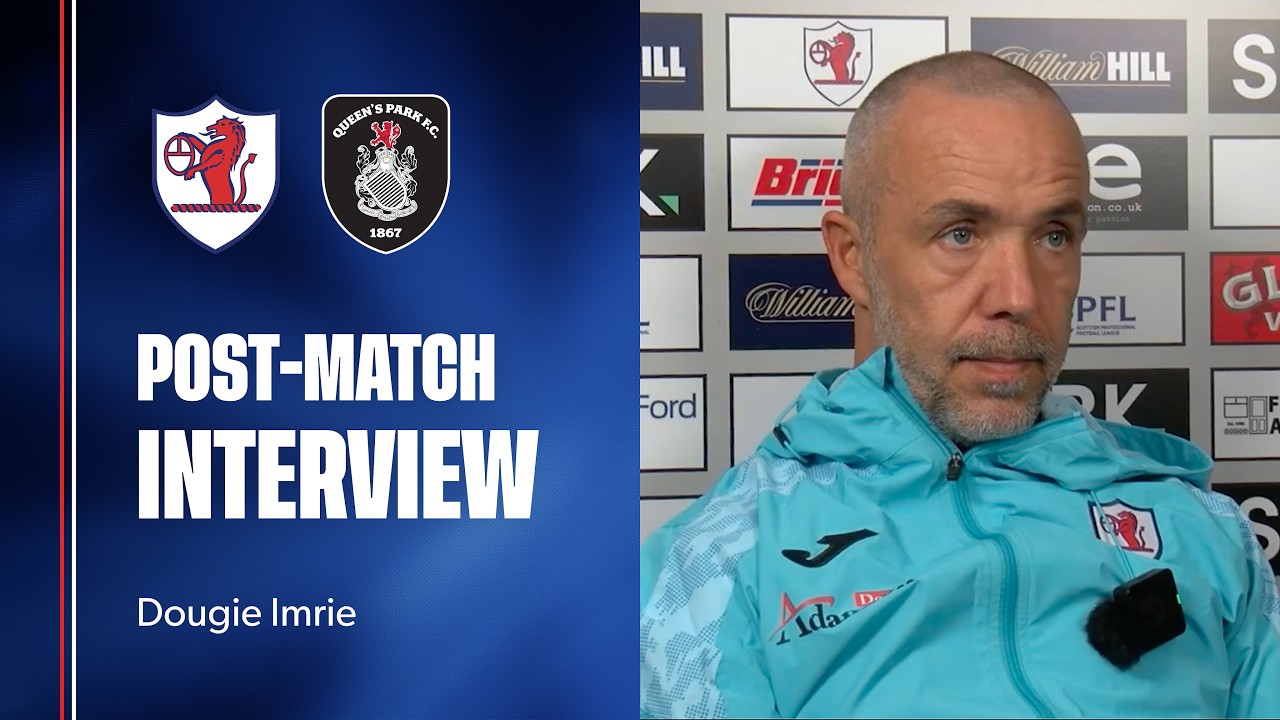 INTERVIEW | Dougie Imrie Post-Queen's Park | 10/10/26
