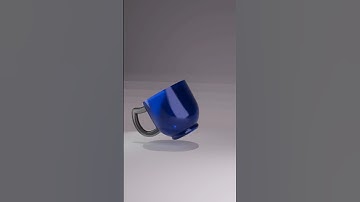 cup 🍵 animation in blender #animation #blender