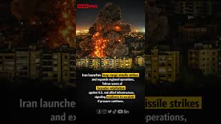 Iran Expands Missile Strikes, Warns of Wider Retaliation