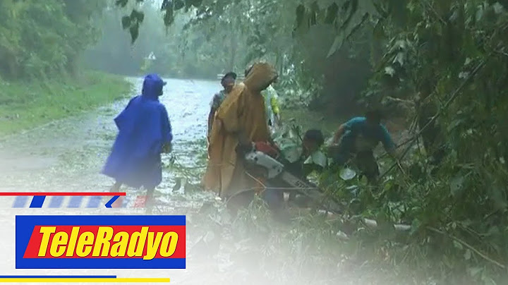 TeleRadyo special coverage sa Bagyong #PaengPH | TeleRadyo