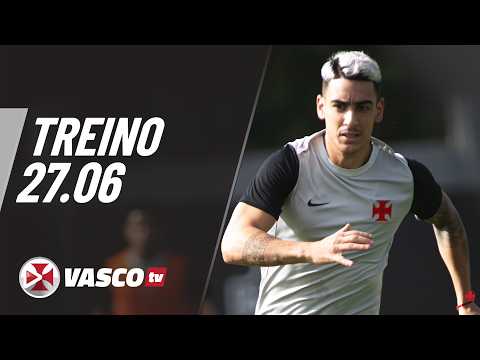 Vasco da Gama realiza treino nesta sexta-feira (27) com foco na preparação da equipe