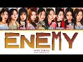 TWICE 트와이스 Enemy Lyrics Color Coded Lyrics mp3