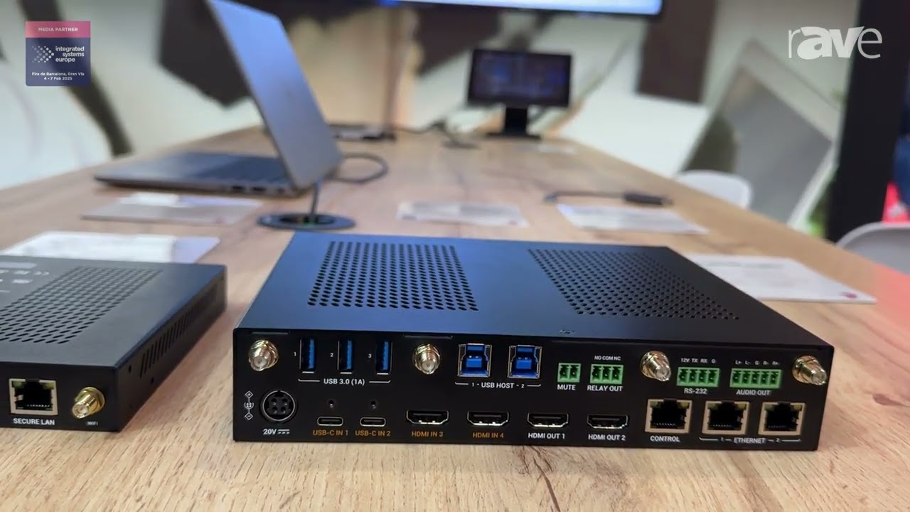 ISE 2025: WyreStorm Explains SW-640L BYOD Presentation Switchers With HDMI and USB-C Support