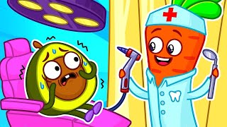 😁 The Dentist Song | Avocados First Visit to the Dentist | Kids Songs & Nursery Rhymes by VocaVoca