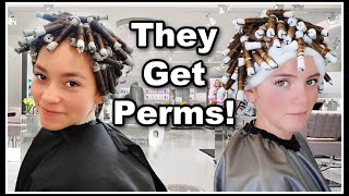 They get perms! | New Hair!