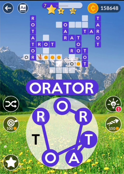 Wordscapes Daily Puzzle MAY 17, 2023 gameplay Answers Solution