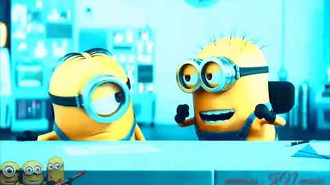 Minions shape of you music video