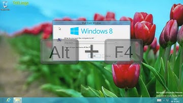 50 tips about Windows 8 (Part 06) Shutting Down