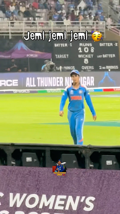 Jemima Rodrigues=Pure vibes ❤️ #jemimahrodrigues #cwc25 #iccwomenworldcup2025 #cricket #stadiumvibes