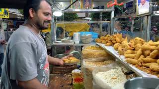 50 year old Famous Mirchi Bajji mixture place | Kukatpally | Hyderabad #streetfood #streetfoodindia