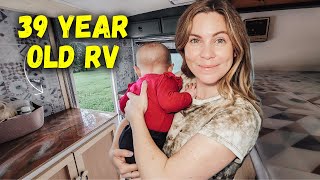 We Built a Brand New Kitchen in our Ancient RV