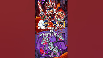 Toyman Jingle vs Zonysus Battle In Dynamons World||#dynamonsworld#newdynamon#dynamon#shorts#2025