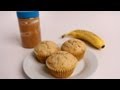 Peanut Butter & Banana Muffins Recipe - Laura Vitale - Laura in the Kitchen Episode 410